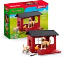 SCHLEICH Farm World Hundehütte mit Golden Retrievern Bild 2