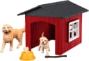 SCHLEICH Farm World Hundehütte mit Golden Retrievern Bild 4