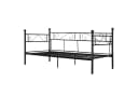 en.casa Metallbett Granada Schwarz Bild 2