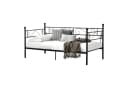 en.casa Metallbett Granada Schwarz Bild 3