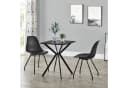 en.casa Esstisch Ankara Schwarz Modern Bild 1