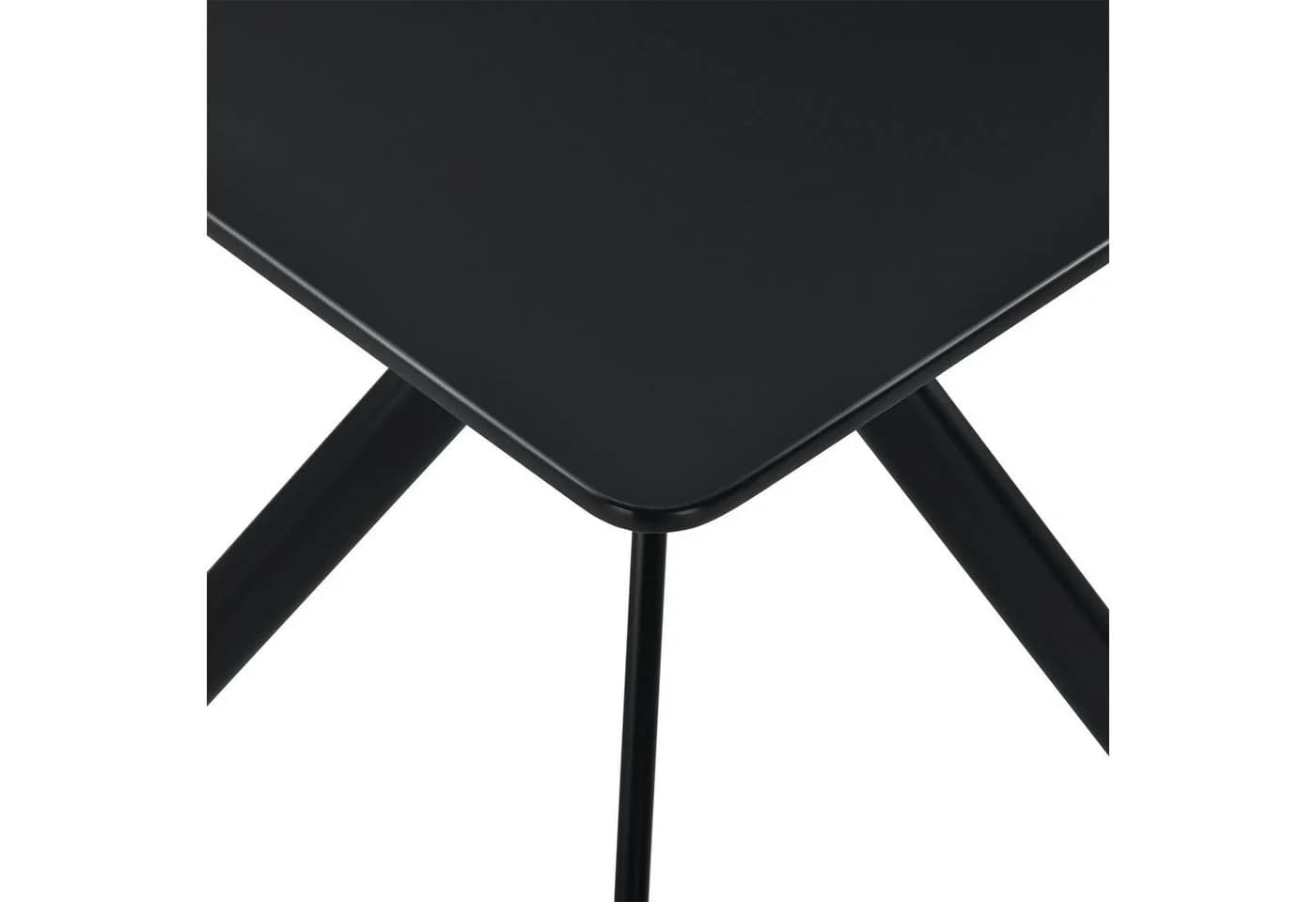 en.casa Esstisch Ankara Schwarz Modern - Bild 5