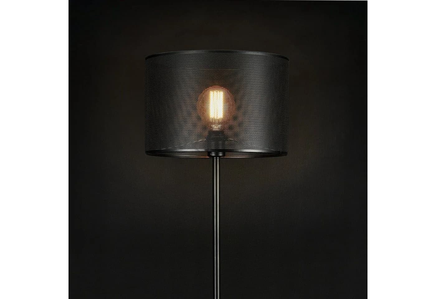 lux.pro Stehlampe »Hjo« Schwarz Metall Modern - Bild 4