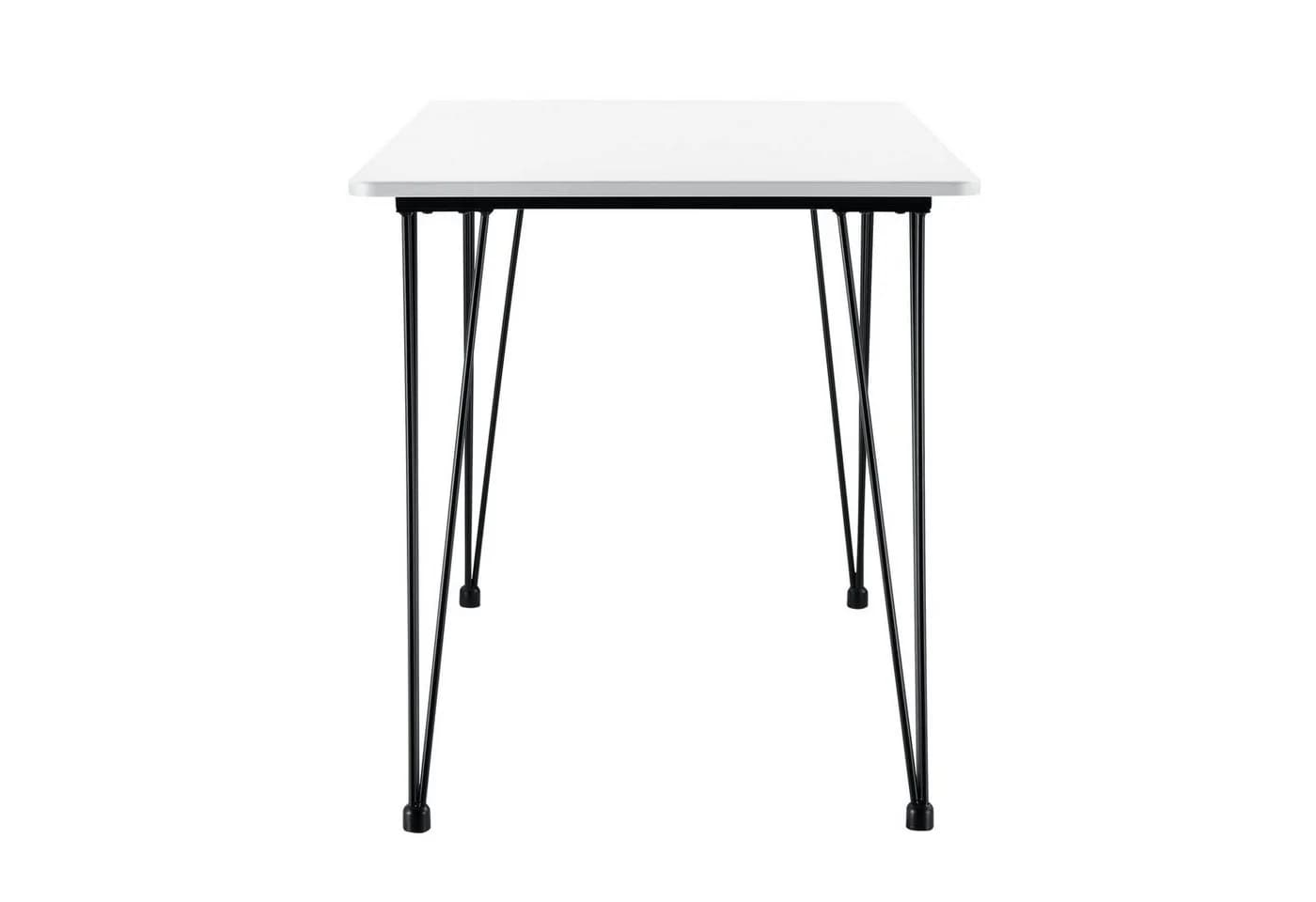 en.casa Esstisch »Kiel« Weiß mit Hairpin-Legs - Bild 3