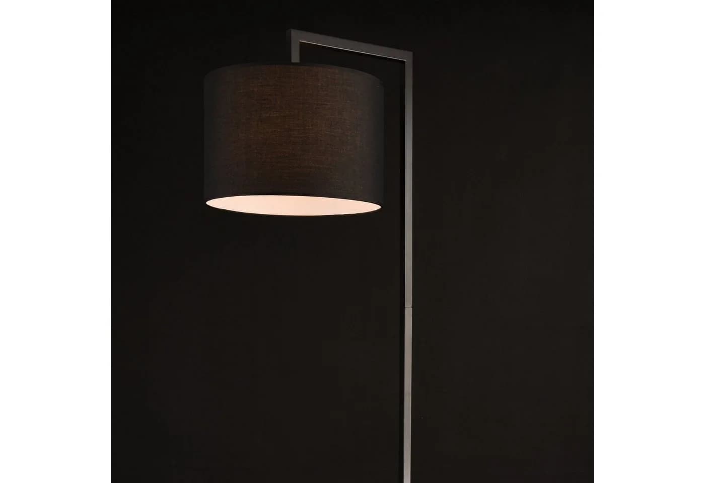 lux.pro Stehlampe Düsseldorf Schwarz Modern E27 - Bild 3