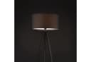 lux.pro Stehlampe Faro Schwarz 3-Fuß Leuchte Modern Bild 3