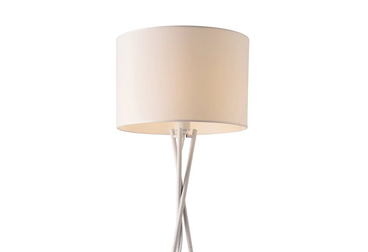 lux.pro Stehlampe Grenoble Weiß Modern - Bild 3