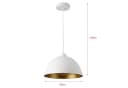 lux.pro Hängeleuchte 2er Set Weiß Gold Metall Bild 4