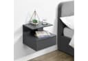 en.casa Wandboard »Amberg« Wandnachttisch Dunkelgrau Bild 1