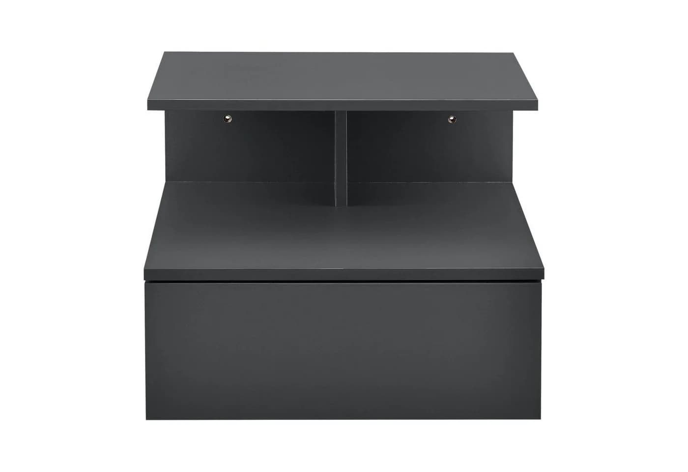 en.casa Wandboard »Amberg« Wandnachttisch Dunkelgrau - Bild 4