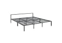 en.casa Metallbett »Imatra« Stahl Schwarz Bild 2