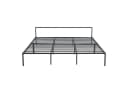 en.casa Metallbett »Imatra« Stahl Schwarz Bild 4