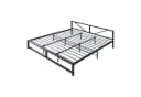 en.casa Metallbett Meran Bettgestell Schwarz mit Lattenrost Bild 5