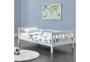 en.casa Kinderbett »Nuuk« mit Stauraum 80x160 cm Kiefernholz Weiß Bild 2