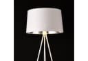 lux.pro Stehlampe Manchester Weiß Metall 3-Fuß Design Bild 4