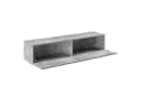 en.casa Hängeschrank Evaton TV Lowboard 140cm Betonoptik Bild 4