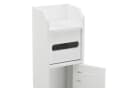 en.casa Toilettenpapierhalter »Leoben« Badregal mit Ablagefach Badschrank weiß Bild 5