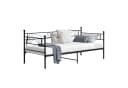 en.casa Metallbett Kerava Schwarz mit Lattenrost Bild 2