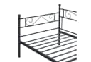 en.casa Metallbett Kerava Schwarz mit Lattenrost Bild 5