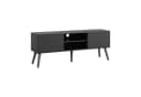 en.casa Lowboard Fernsehtisch Eskilstuna 120x29,5x46,5cm Dunkelgrau Bild 3