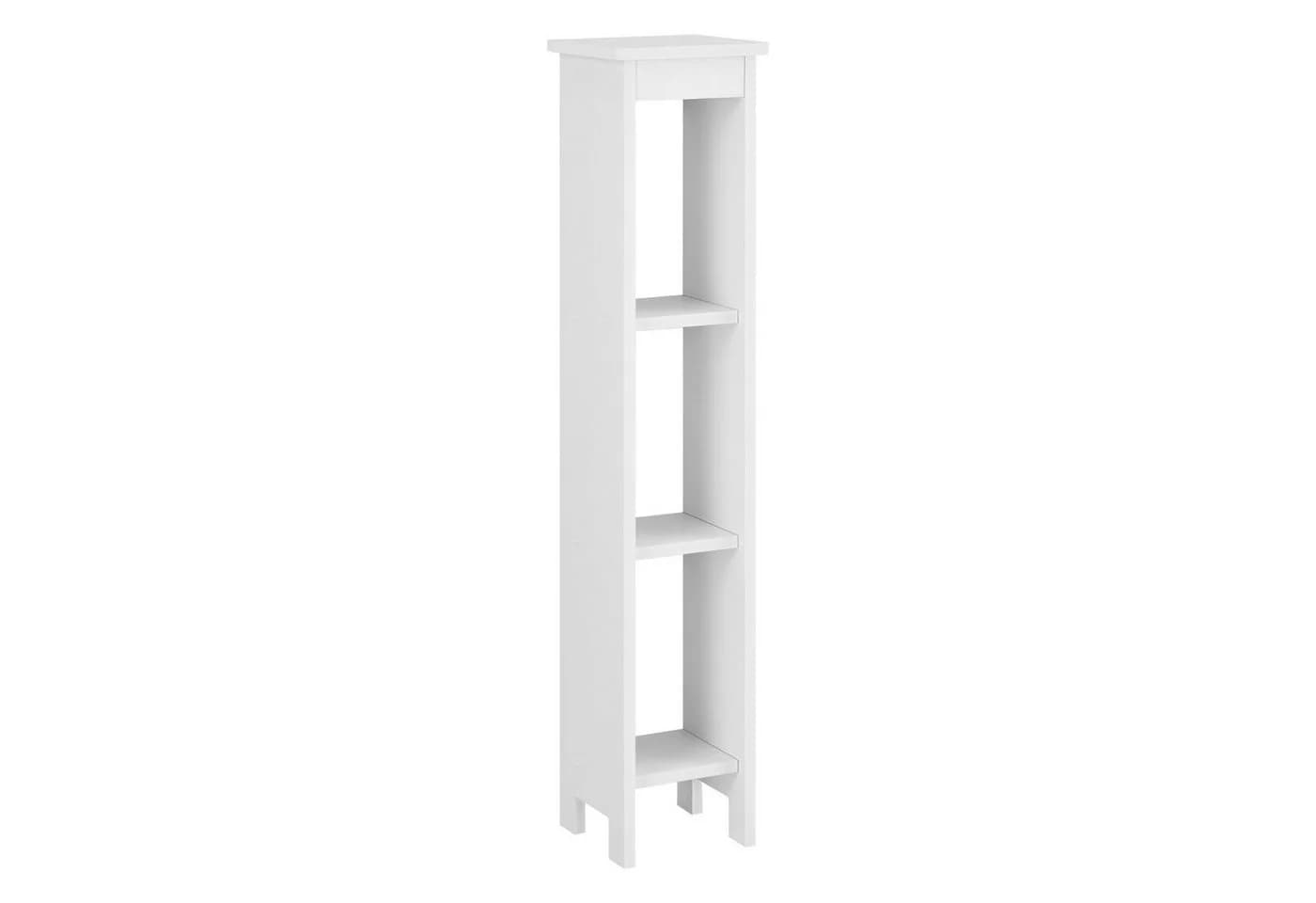en.casa Standregal Arvika Weiß 3 Ablagen Modern - Bild 2