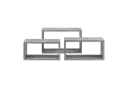 en.casa Wandregal »Mandal« 3-teilig Betonoptik Bild 5