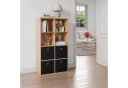 en.casa Faltbox 10er Set Schwarz Vlies Aufbewahrungsbox Bild 3