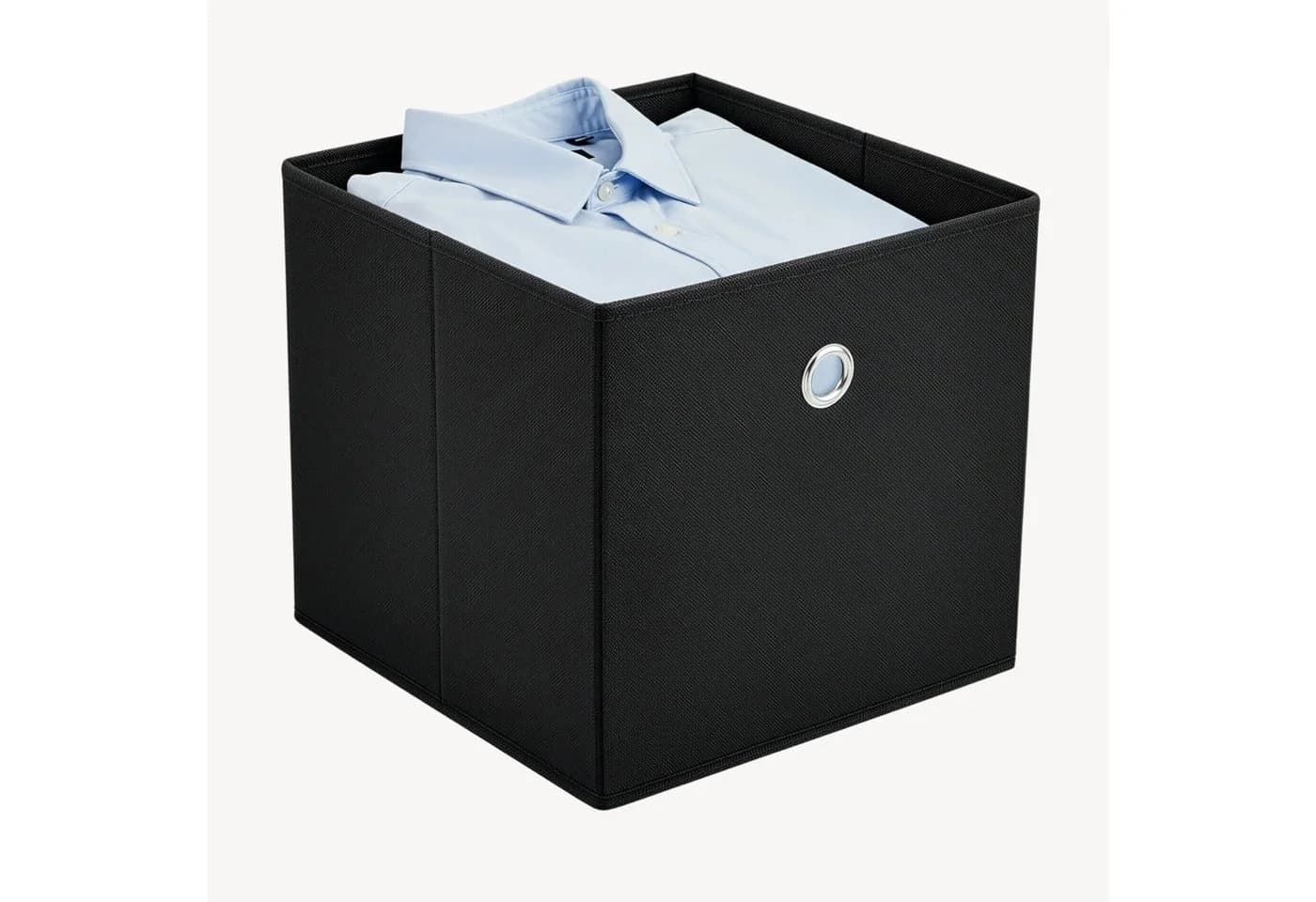 en.casa Faltbox 10er Set Schwarz Vlies Aufbewahrungsbox - Bild 5