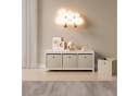 en.casa Faltbox 10er Set Aufbewahrungsbox 30x30x28cm Beige Bild 4