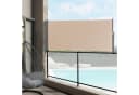 pro.tec Seitenarmmarkise Montijo Sichtschutz Beige Anthrazit Bild 1