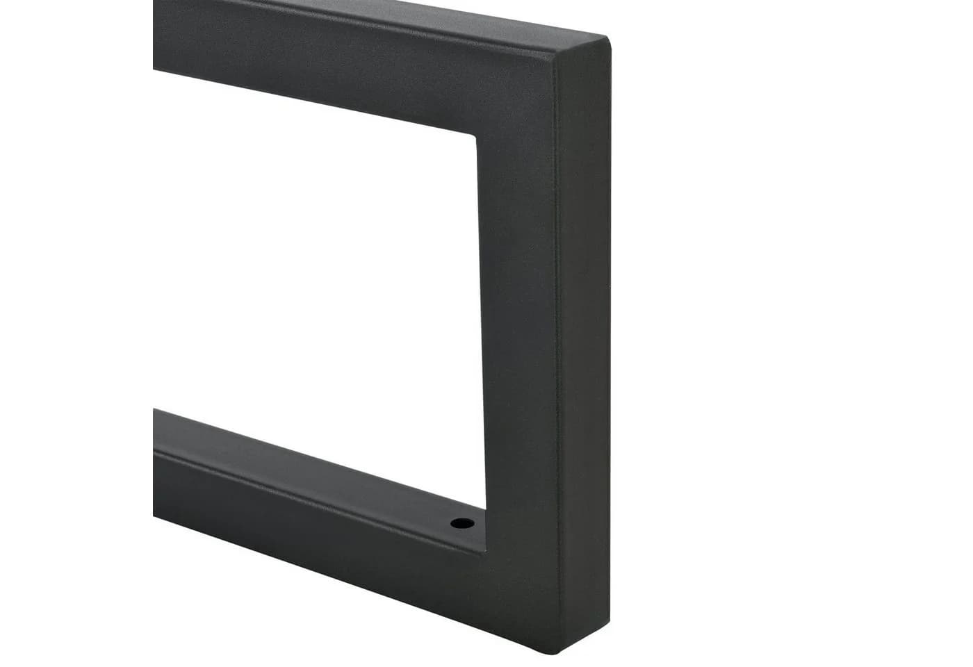 en.casa Wandkonsole Hamina 2er Set Schwarz Stahl - Bild 5