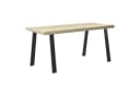 en.casa Tischgestell Kraftisried 2er Set 55-70x72cm Schwarz Bild 1