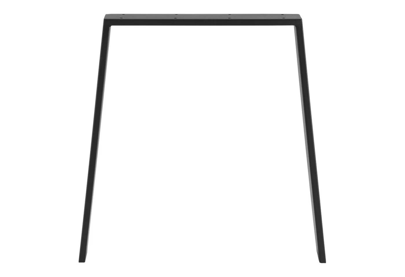 en.casa Tischgestell Kraftisried 2er Set 55-70x72cm Schwarz - Bild 3