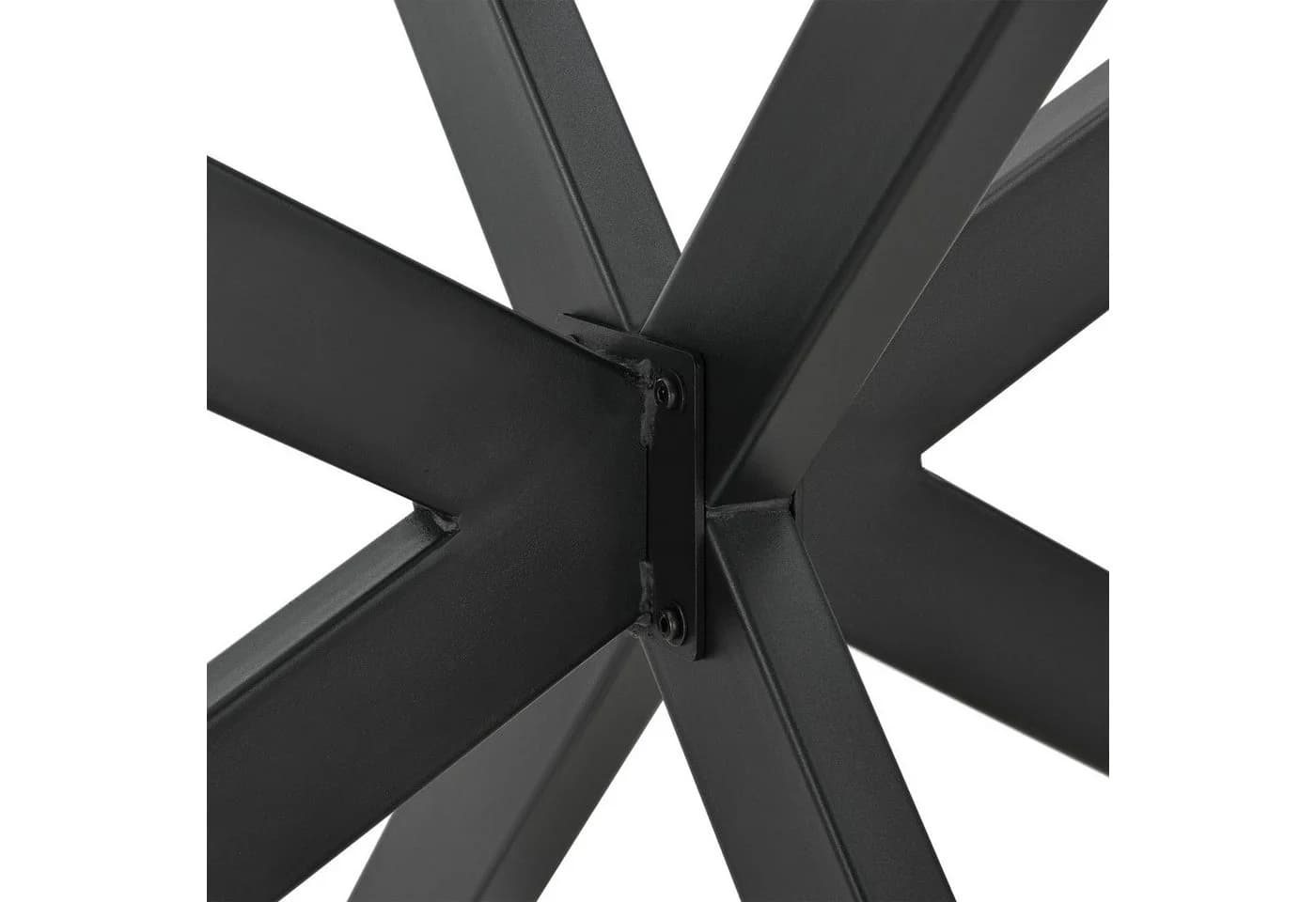 en.casa Tischgestell »Oberau« Schwarz Metall - Bild 5