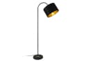 lux.pro Stehlampe Toledo Schwarz Schwenkbar Metall Bild 3