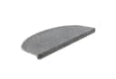 en.casa Stufenmatte Halbrund 15er Set Hellgrau Selbstklebend Bild 2