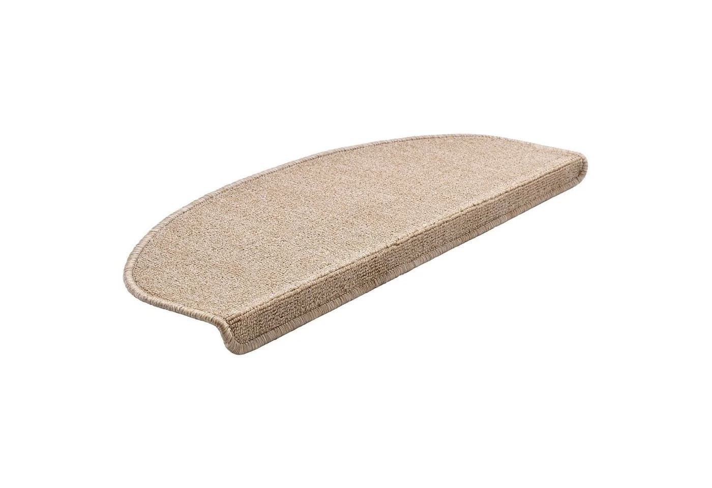 en.casa Stufenmatten 15er Set Beige Selbstklebend Halbrund - Bild 2