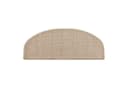 en.casa Stufenmatten 15er Set Beige Selbstklebend Halbrund Bild 4