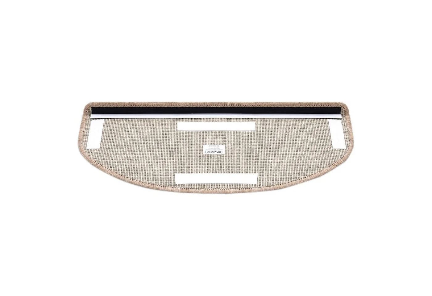 en.casa Stufenmatten 15er Set Beige Selbstklebend Halbrund - Bild 5