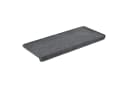 en.casa Stufenmatte 15er-Set Rechteckig 65x24cm Selbstklebend Dunkelgrau Bild 2