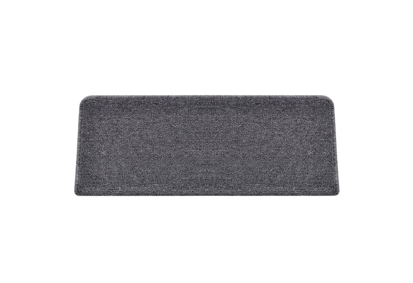 en.casa Stufenmatte 15er-Set Rechteckig 65x24cm Selbstklebend Dunkelgrau - Bild 4