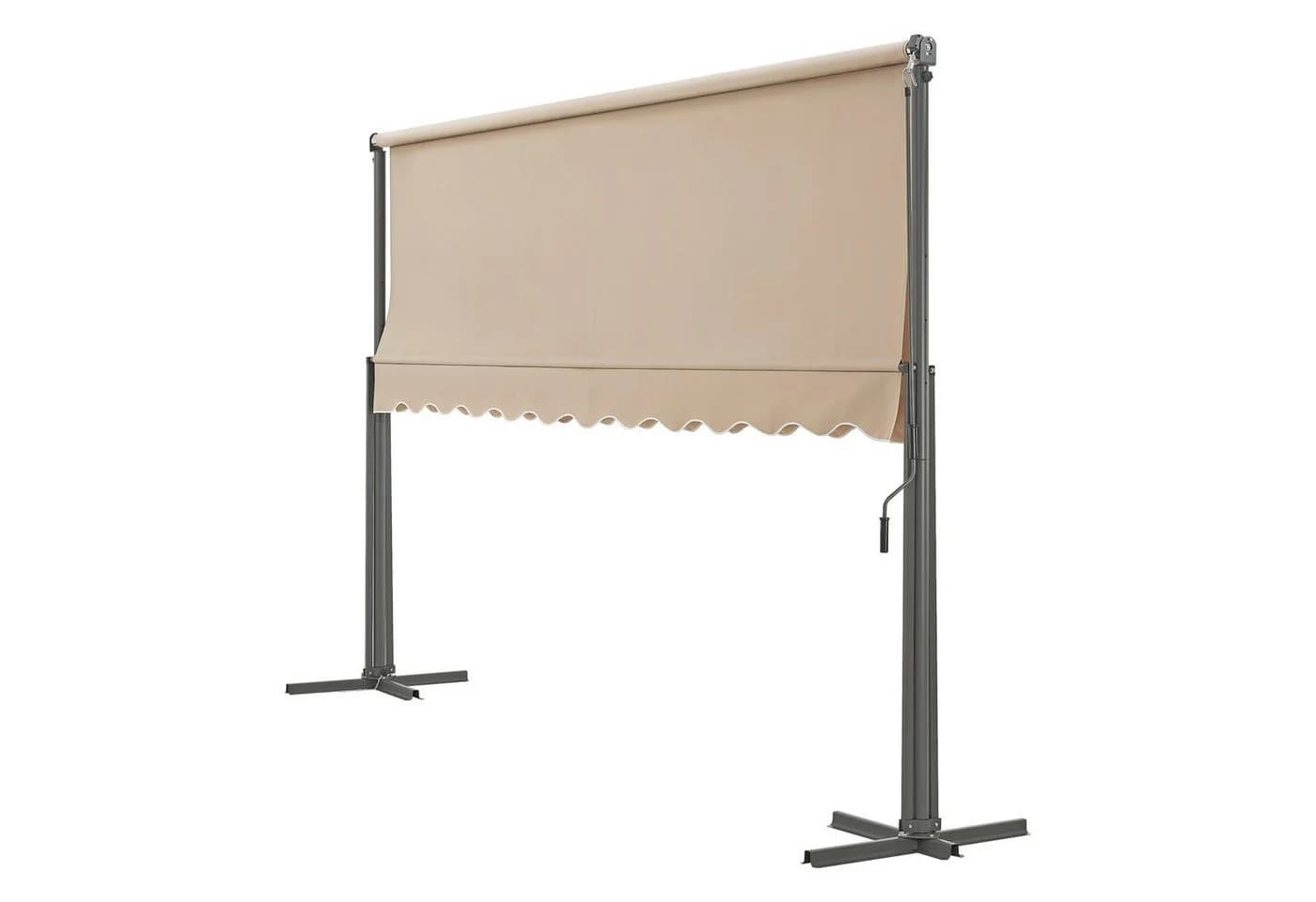 pro.tec Standmarkise Selenizza Sandfarben mit Handkurbel - Bild 4