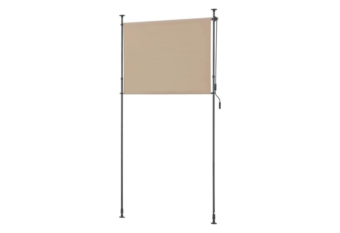 pro.tec Senkrechtmarkise Cimarra Outdoor-Sichtschutz Sandfarben