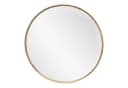 en.casa Wandspiegel Modugno Rund Aluminium Gold Bild 3