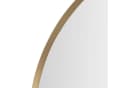 en.casa Wandspiegel Modugno Rund Aluminium Gold Bild 5
