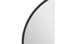 en.casa Wandspiegel Corato Ellipsen-Form Schwarz Bild 5