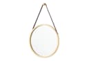 en.casa Wandspiegel »Bykle« Bambus rund 38 cm Natur Bild 2