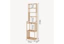 en.casa Standregal Forssa Bambus 7 Ablagen Natur Bild 4