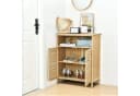 en.casa Midischrank Eslöv Bambus Badezimmerschrank Bild 3