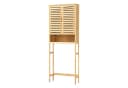 en.casa Badregal Geta Toilettenschrank Bambus Natur Modern Bild 2